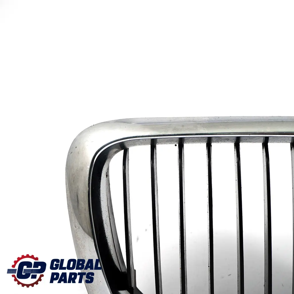 Front Bumper Upper Radiator Grille Right O/S Chrome to BMW 3 Series E36 with Part number 8195092 BMW 3 Series E36 Front Bumper Upper Radiator Grille Right O/S Chrome - SKU 8195152 - Part number 8195092