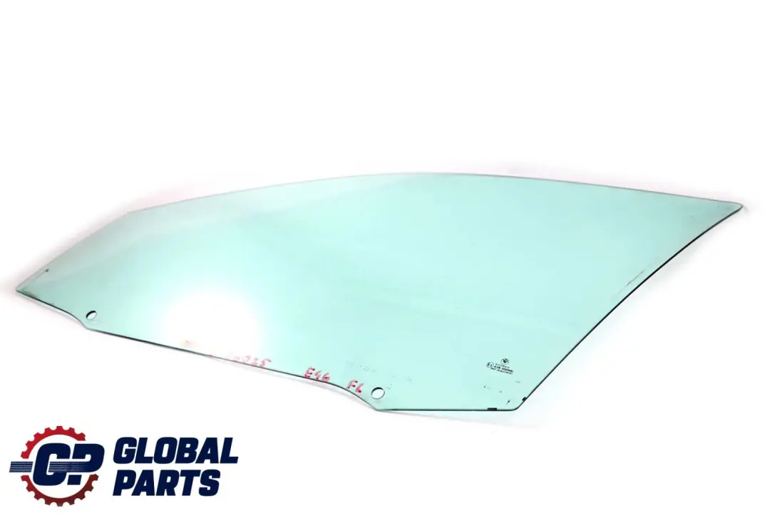 BMW E46 Finestrino Verde Porta Anteriore Sinistra AS2 - SKU 8196025 - Numero di parte 8196025