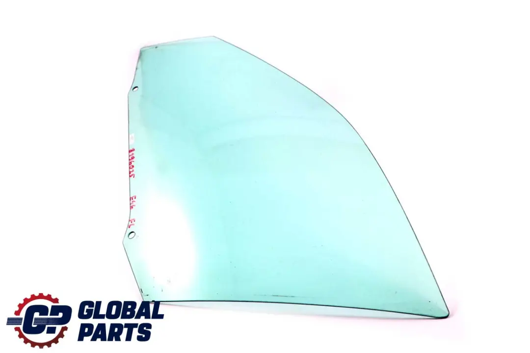 Puerta Delantera Izquierda Verde Ventana Lateral AS2 para BMW E46 con número de pieza 8196025 BMW E46 Puerta Delantera Izquierda Verde Ventana Lateral AS2 - SKU 8196025 - Número de pieza 8196025