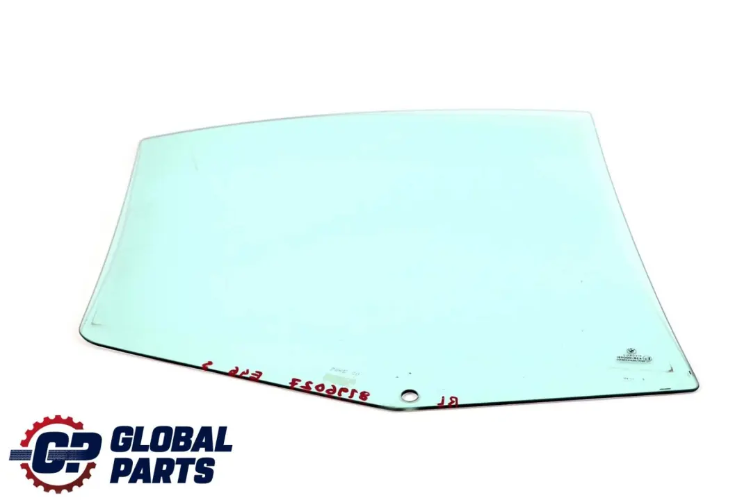 BMW 3 Series E46 Rear Left Door Green Side Window AS2 N/S - SKU 8196027 - Part number 8196027