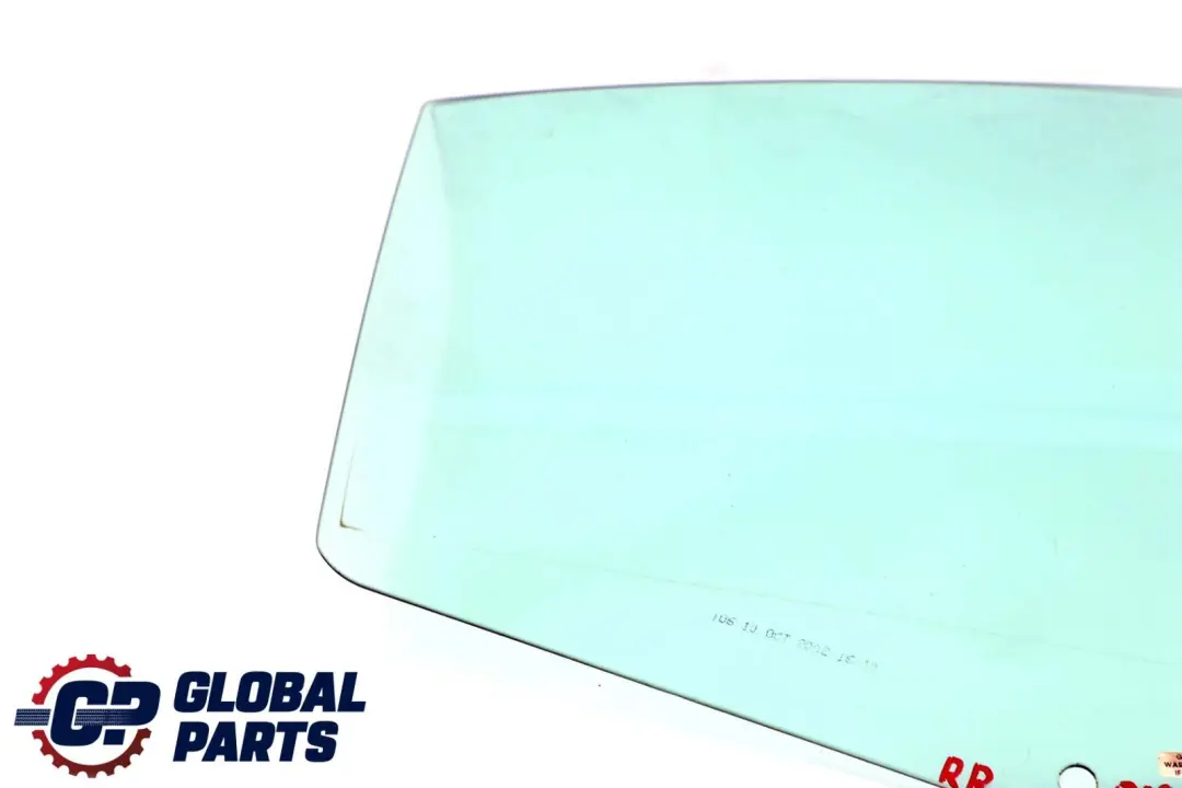 BMW E46 Puerta Trasera Derecha Verde Ventana Lateral AS2 - SKU 8196028 - Número de pieza 8196028