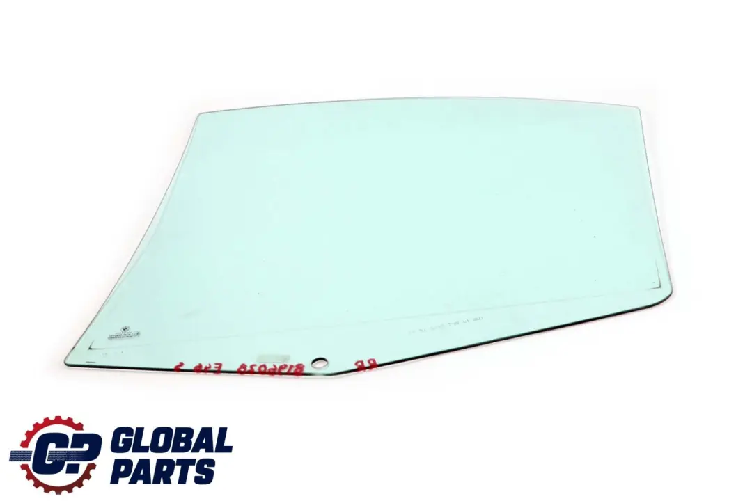 BMW E46 Puerta Trasera Derecha Verde Ventana Lateral AS2 - SKU 8196028 - Número de pieza 8196028