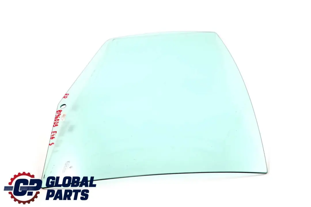 BMW 3 Series E46 Rear Right Door Green Side Window AS2 O/S - SKU 8196028 - Part number 8196028
