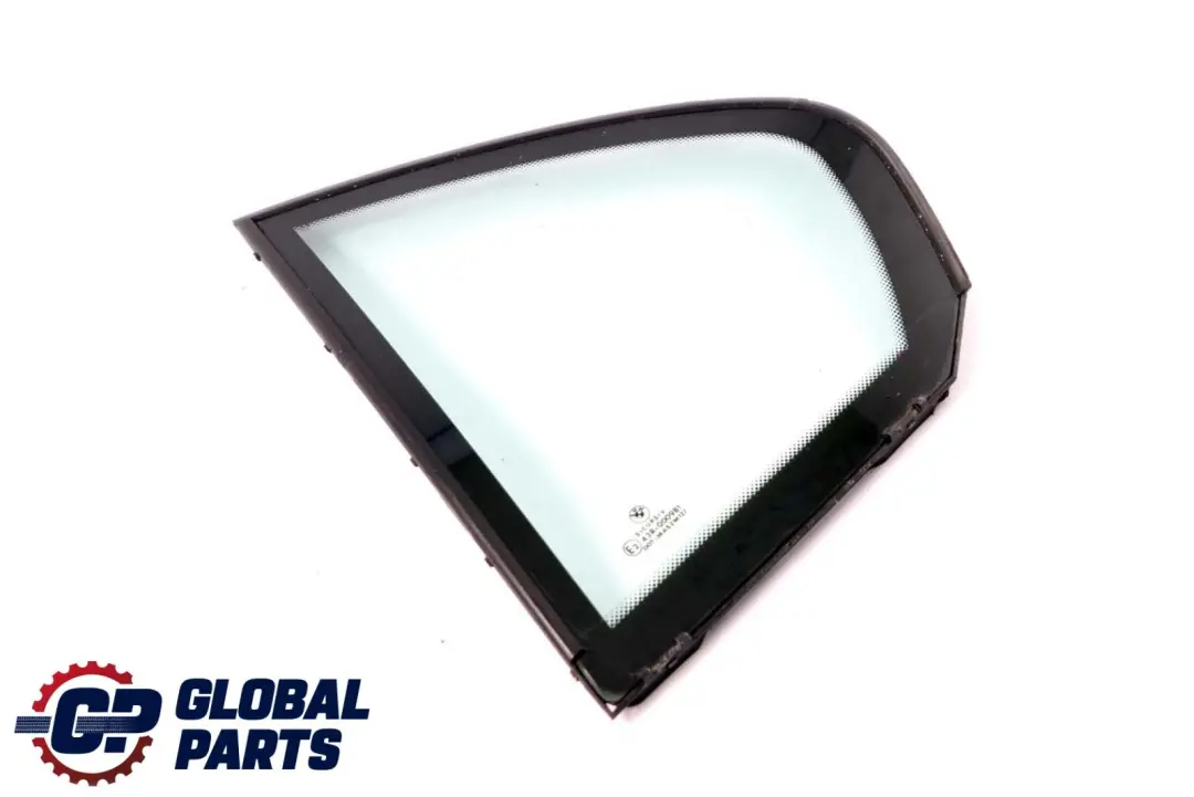 BMW E46 Saloon Side Fixed Window Glass Green Door Rear Left - SKU 8196029 - Part number 8196029