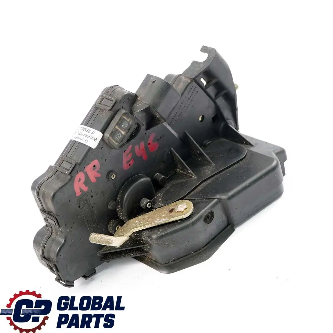 BMW E46 Zamek Drzwi Prawy Tył Prawy Tylny - SKU 8196034 - Numer Części 8196034