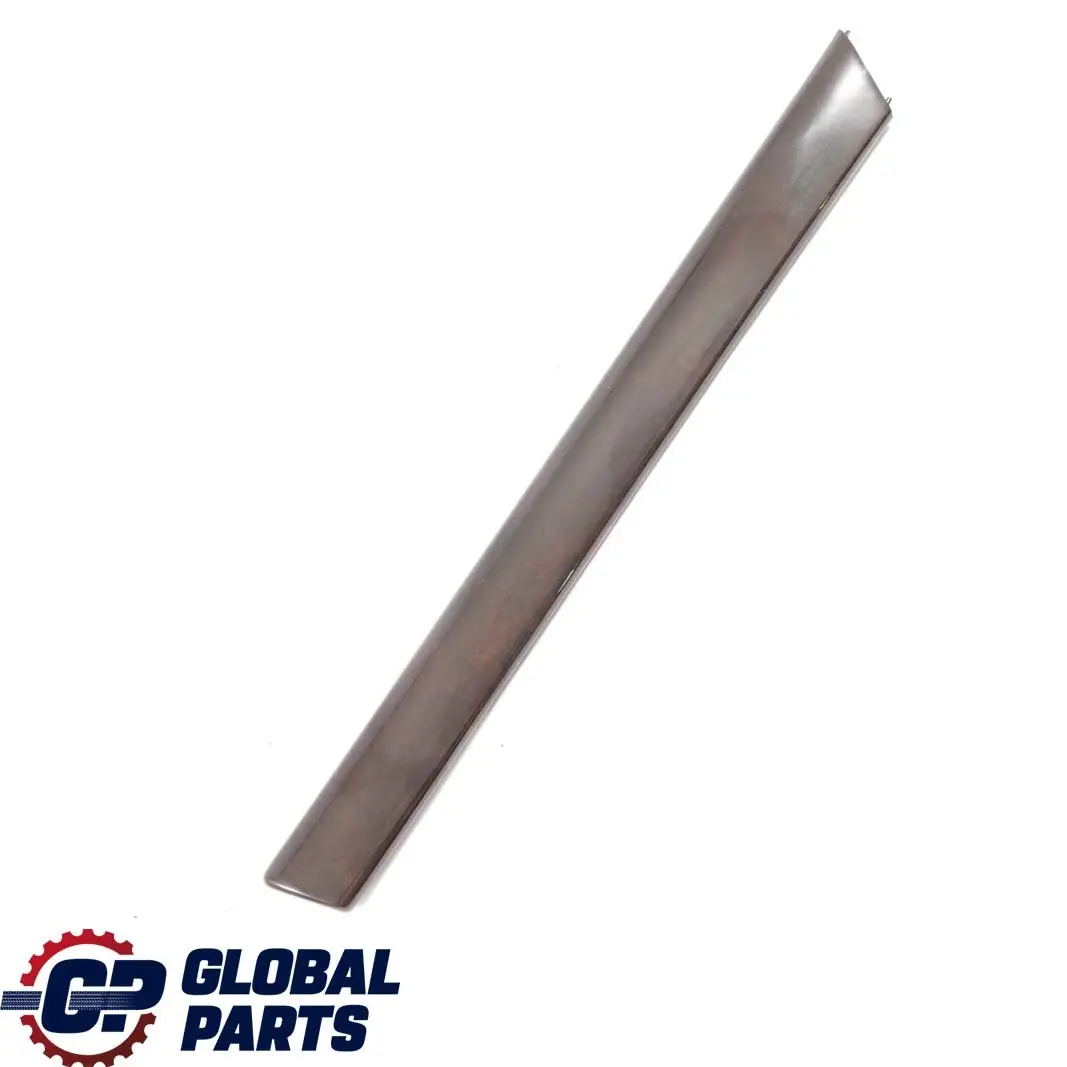 Liston De Madera Cubre Puerta Delantero Izquierdo Madera Myrte para BMW 3 E46 con número de pieza 8200725 BMW 3 E46 Liston De Madera Cubre Puerta Delantero Izquierdo Madera Myrte - SKU 8200725 - Número de pieza 8200725