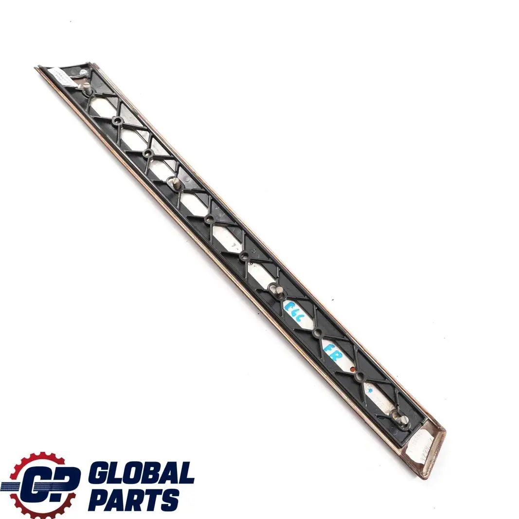 Striscia di legno copertura porta anteriore destra legno Myrte per BMW E46 con numero di parte 8200726 BMW E46 Striscia di legno copertura porta anteriore destra legno Myrte - SKU 8200726 - Numero di parte 8200726