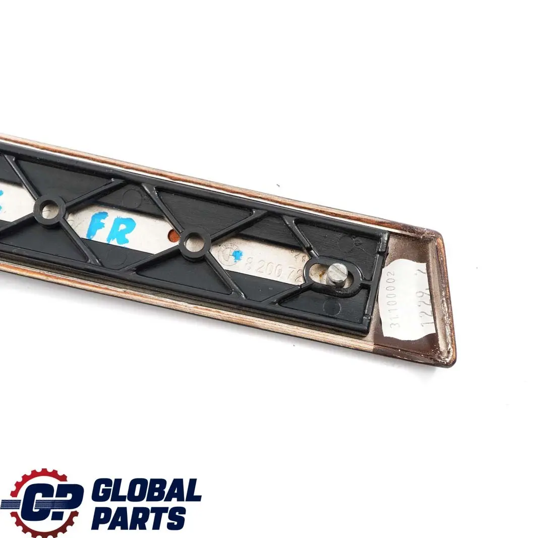 BMW E46 Holzleiste Trim Abdeckung Tür vorne rechts Holz Myrte - SKU 8200726 - Teilenummer 8200726