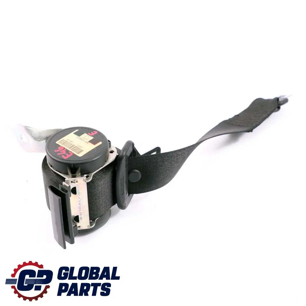Middle Seat Centre Upper Belt Seatbelt Black to BMW E46 Rear with Part number 8201020 BMW E46 Rear Middle Seat Centre Upper Belt Seatbelt Black - SKU 8201020 - Part number 8201020