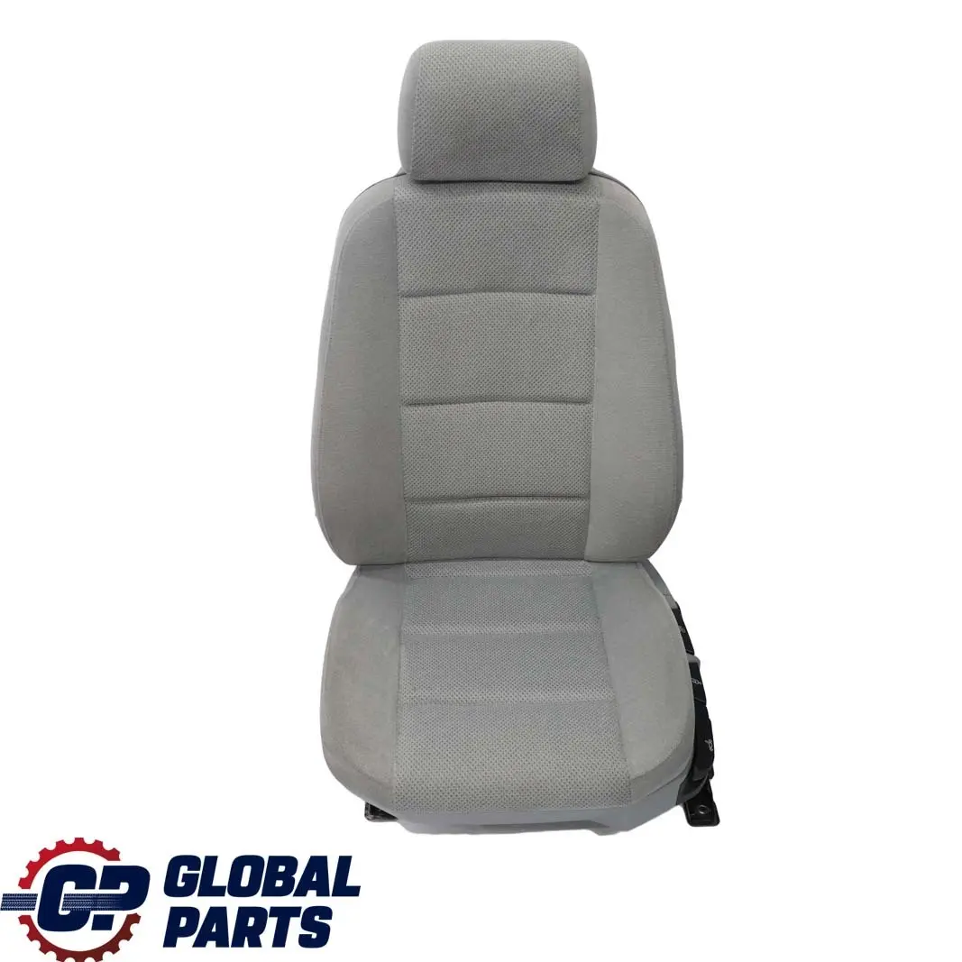 BMW 3 er E36 Limousine Touring Kombi Vorne Links Sitz Stoff Flock Pique Grau - SKU 8201687 - Teilenummer 8201687