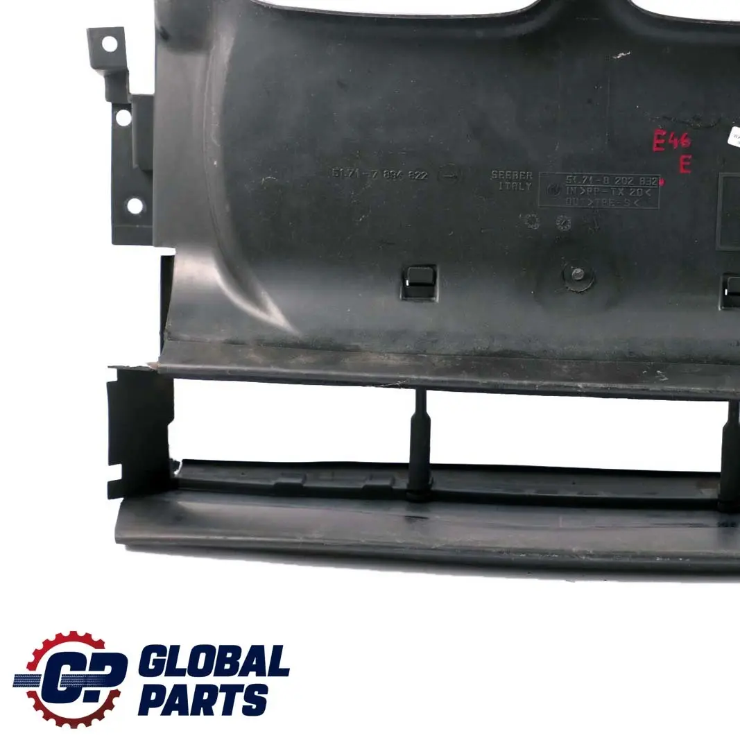 Front Radiator Panel Air Intake Duct Diesel to BMW 3 E46 Saloon Touring with Part number 8202832 BMW 3 E46 Saloon Touring Front Radiator Panel Air Intake Duct Diesel - SKU 8202832 - Part number 8202832