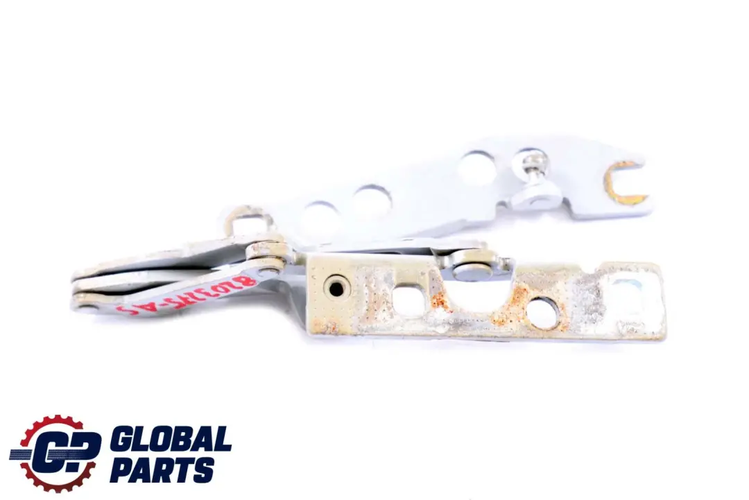 Left N/S Engine Hood Hinge Bonnet Arktis Silber Arctic Silver to BMW 5 Series E39 with Part number 8203275 BMW 5 Series E39 Left N/S Engine Hood Hinge Bonnet Arktis Silber Arctic Silver - SKU 8203275-AS - Part number 8203275