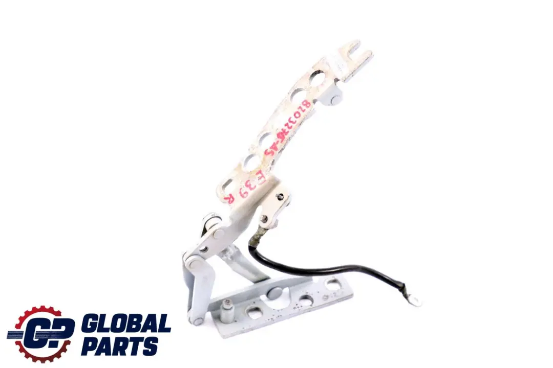 Right O/S Engine Hood Hinge Bonnet Arktis Silber Arctic Silver to BMW 5 Series E39 with Part number 8203276 BMW 5 Series E39 Right O/S Engine Hood Hinge Bonnet Arktis Silber Arctic Silver - SKU 8203276-AS - Part number 8203276