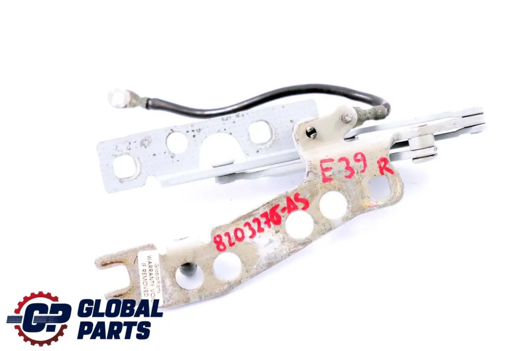 Right O/S Engine Hood Hinge Bonnet Arktis Silber Arctic Silver to BMW 5 Series E39 with Part number 8203276 BMW 5 Series E39 Right O/S Engine Hood Hinge Bonnet Arktis Silber Arctic Silver - SKU 8203276-AS - Part number 8203276