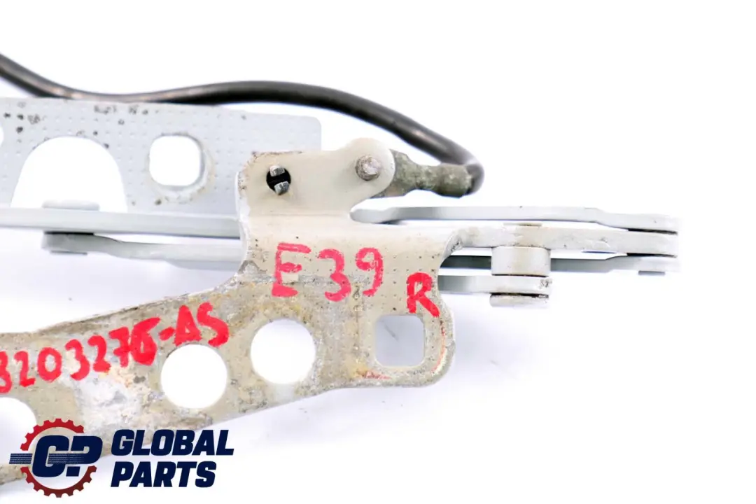 BMW 5 Series E39 Right O/S Engine Hood Hinge Bonnet Arktis Silber Arctic Silver - SKU 8203276-AS - Part number 8203276