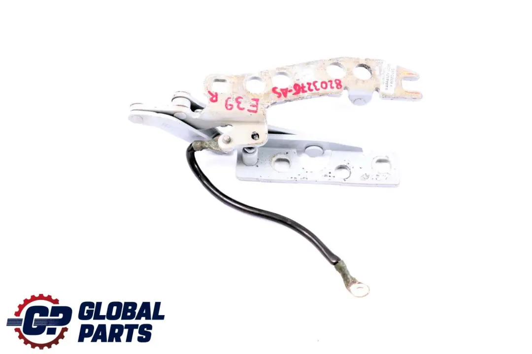 BMW 5 Series E39 Right O/S Engine Hood Hinge Bonnet Arktis Silber Arctic Silver - SKU 8203276-AS - Part number 8203276