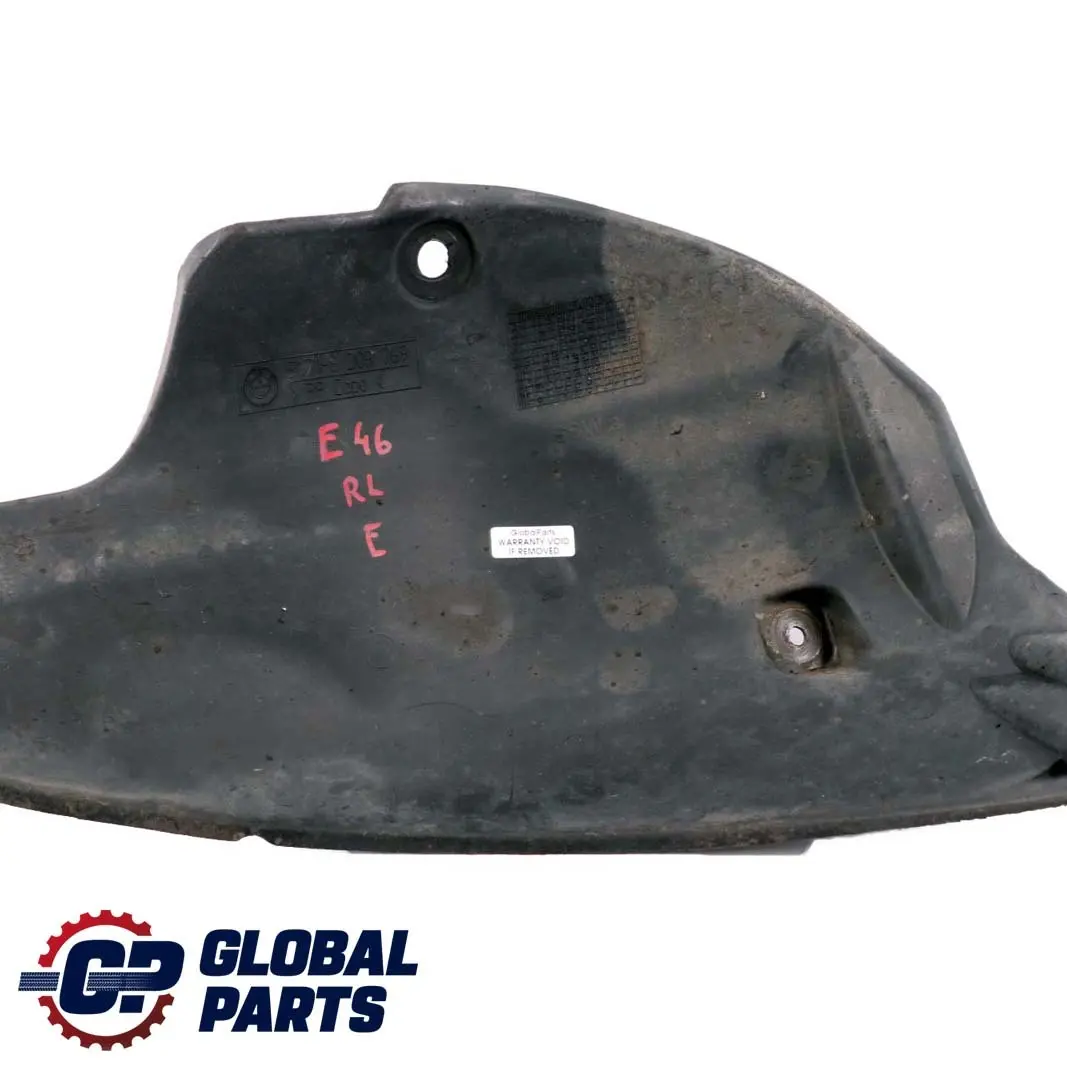 Revetement Passage de Roue Doublure Arriere Gauche pour BMW E46 à propos du numéro de pièce 8203769 BMW E46 Revetement Passage de Roue Doublure Arriere Gauche - SKU 8203769 - Numéro de pièce 8203769