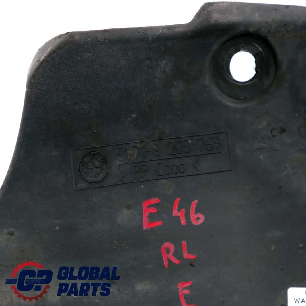 BMW E46 Copertura Posteriore Sinistra Parafango Posteriore - SKU 8203769 - Numero di parte 8203769