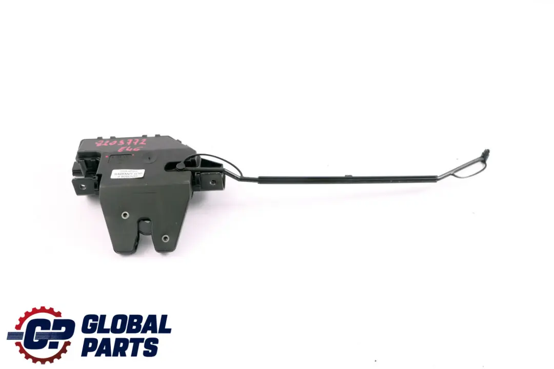 BMW E46 Cerradura De La tapa del maletero con cable Bowden 8196401 - SKU 8203772 - Número de pieza 7840617