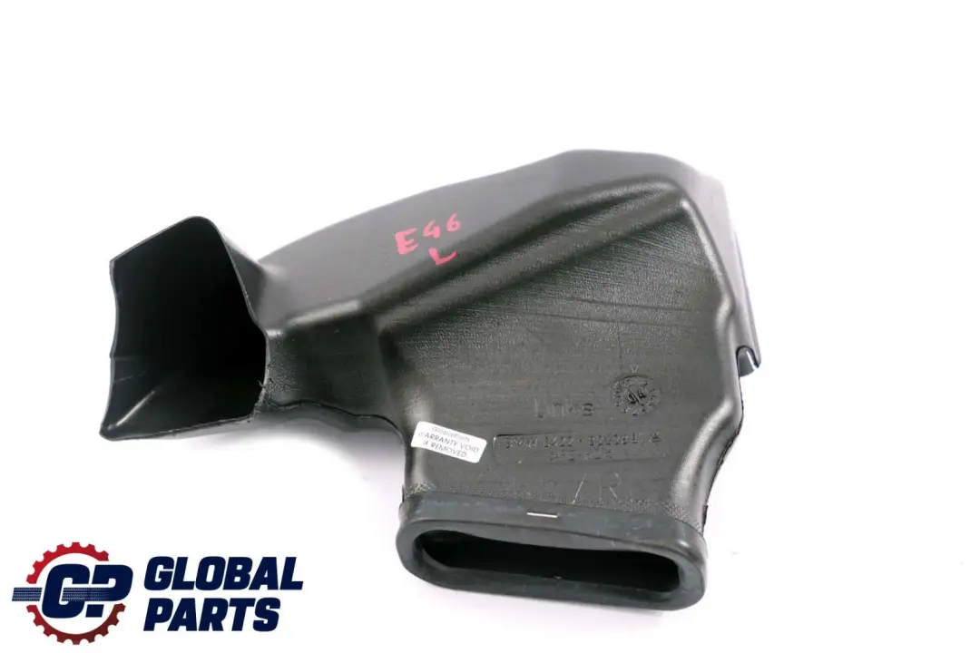 Vent Left Floor Heater Duct Blower Pipe N/S to BMW 3 Series E46 Air with Part number 8203881 BMW 3 Series E46 Air Vent Left Floor Heater Duct Blower Pipe N/S - SKU 8203881 - Part number 8203881