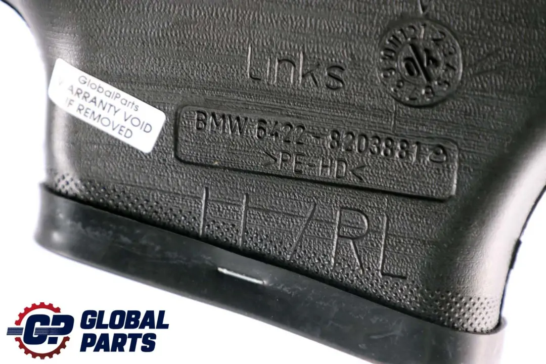 BMW 3 Series E46 Air Vent Left Floor Heater Duct Blower Pipe N/S - SKU 8203881 - Part number 8203881