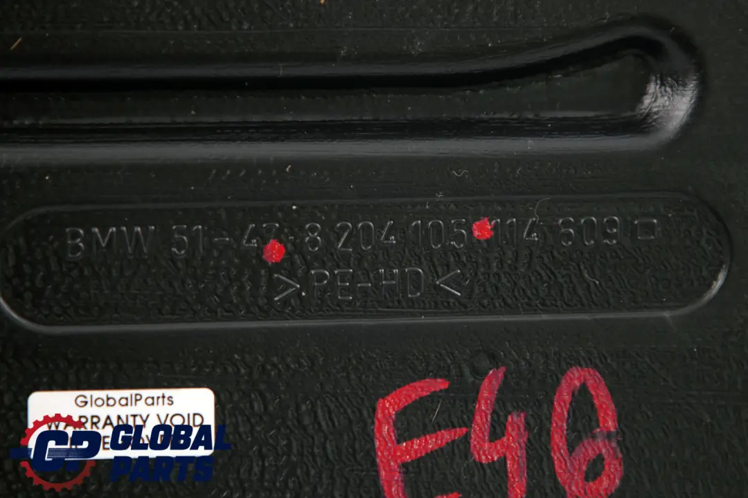 BMW E46 Heizkanal SX Rivestimento Pavimenti 5147 - SKU 8204105 - Numero di parte 8204105