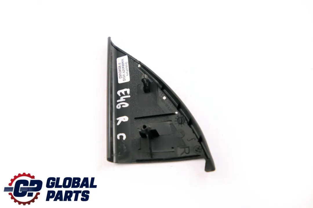 BMW E46 Joint Couvercle Intérieur Miroir Aile Triangle Droit - SKU 8204176 - Numéro de pièce 8204176
