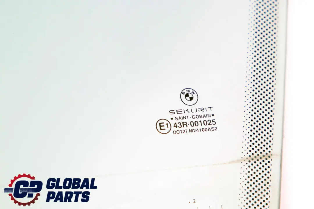 BMW 3 Series E46 Coupe Front Left Door N/S Side Window Glass Green AS2 - SKU 8204177 - Part number 8204177