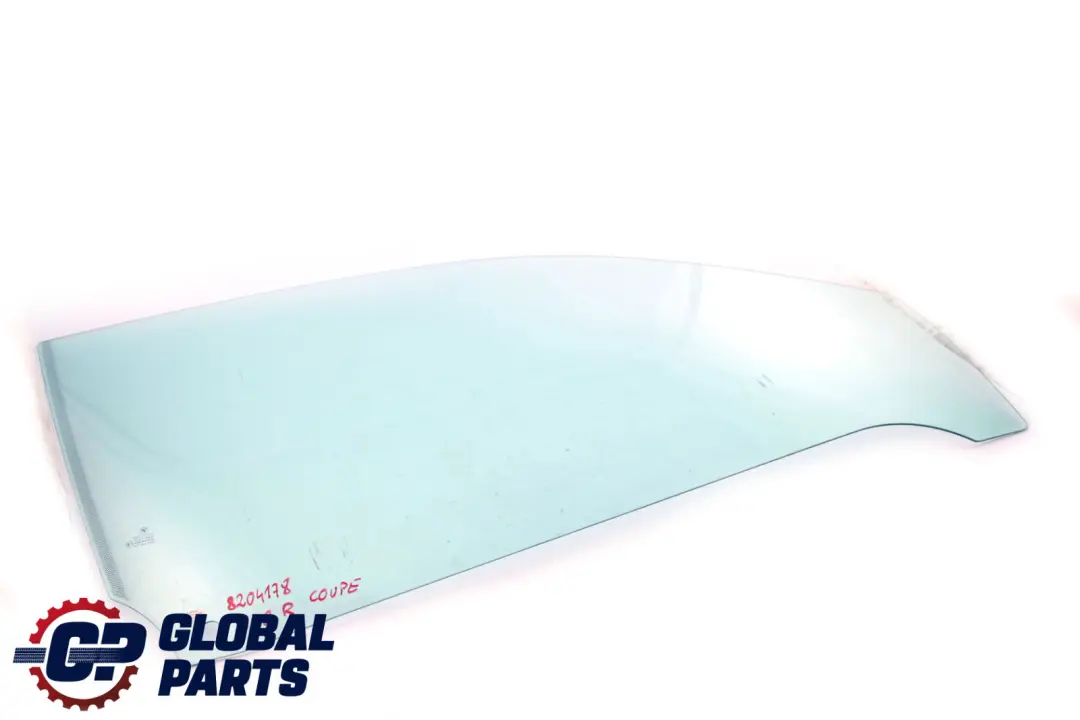BMW E46 Coupe Front Right Door O/S Side Window Glass Green AS2 - SKU 8204178 - Part number 8204178