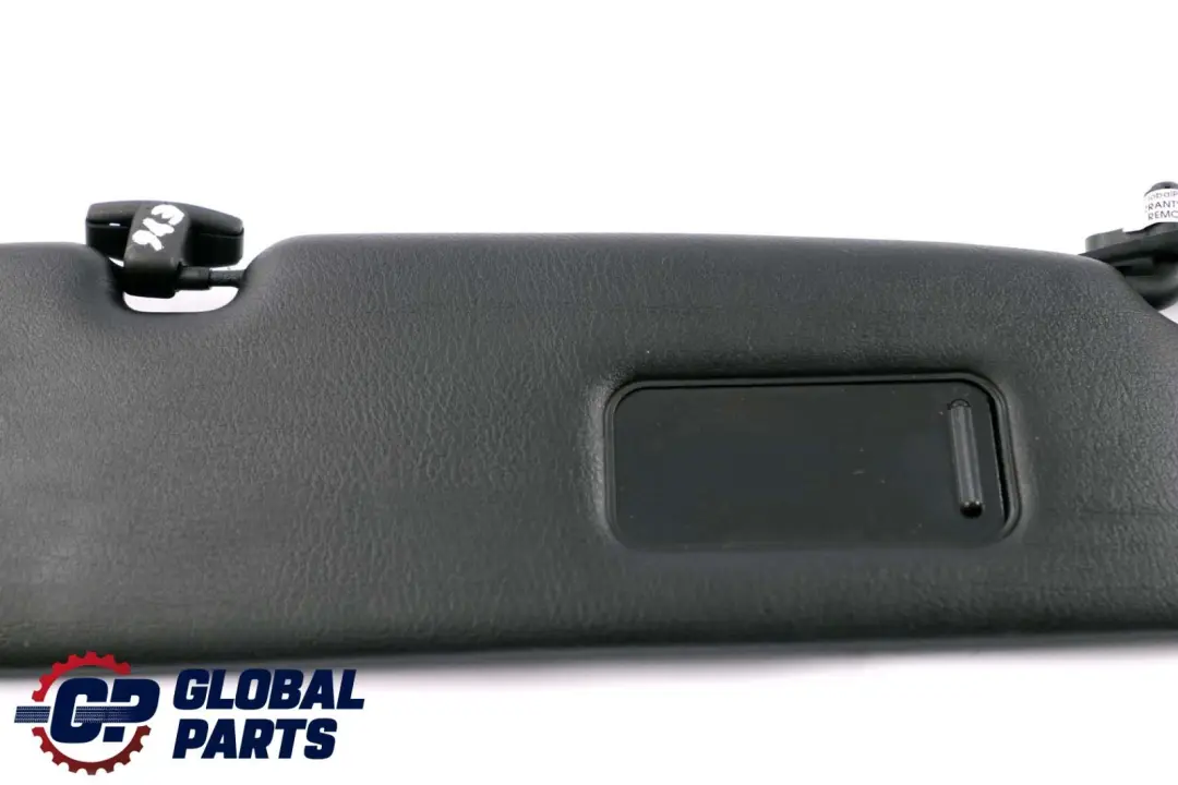 BMW 3 Series E46 Convertible Sun Visor Mirror Right O/S Schwarz Black - SKU 8204268 - Part number 8204268