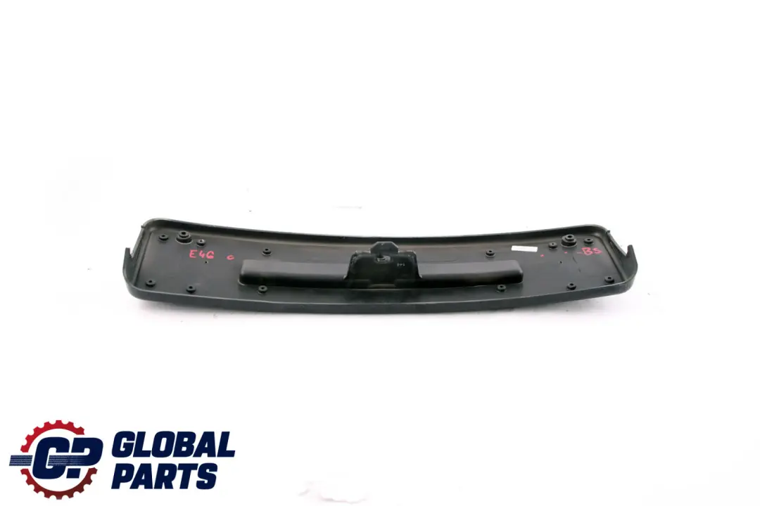 BMW 3 er E46 Unterlage Kennzeichen Black Sapphire Metallic 8204367 - SKU 8204367-BS - Teilenummer 8244354