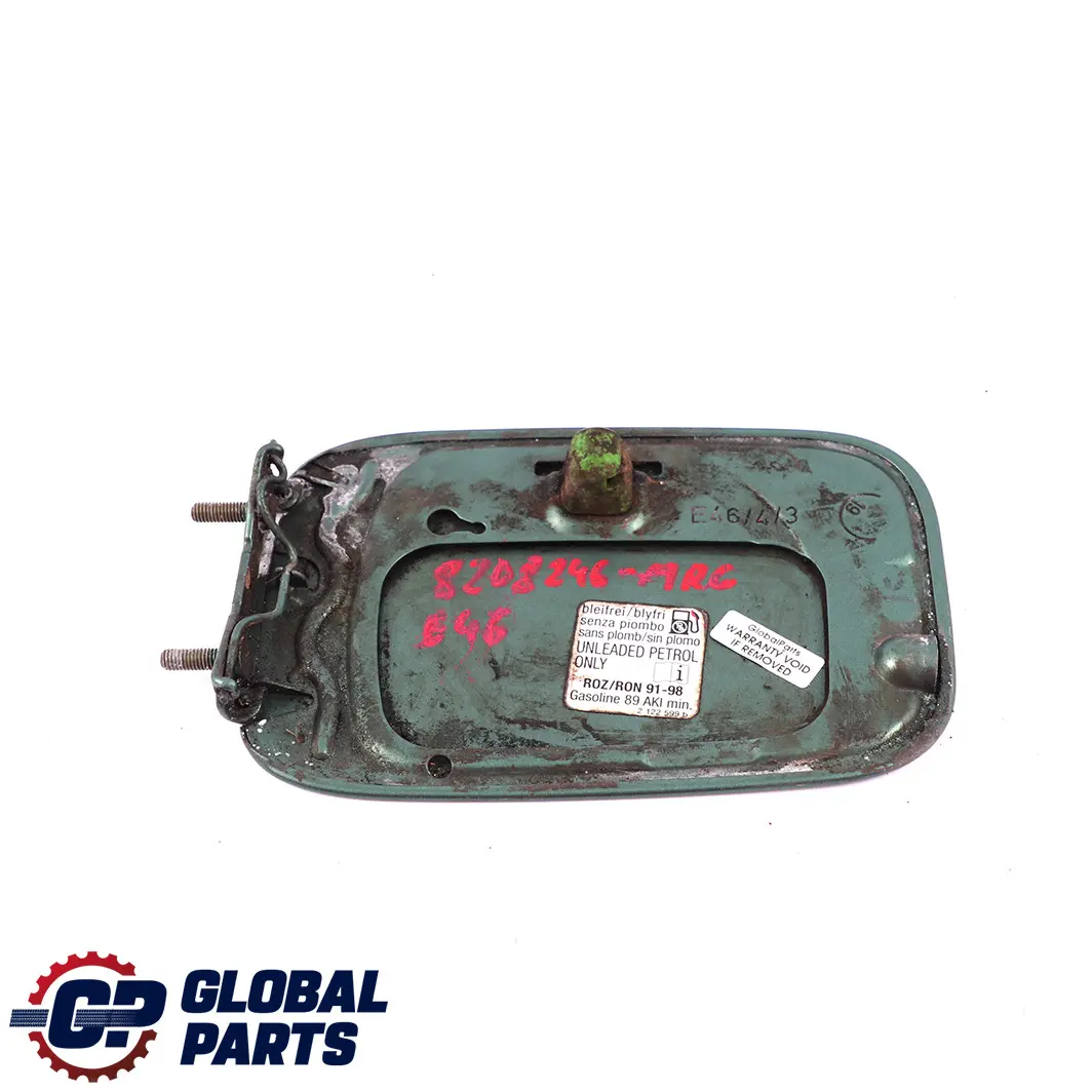 BMW E46 Saloon Touring Cache pour Reservoir Meer Vert Metallique 393 - SKU 8208246-MRG - Numéro de pièce 8208246