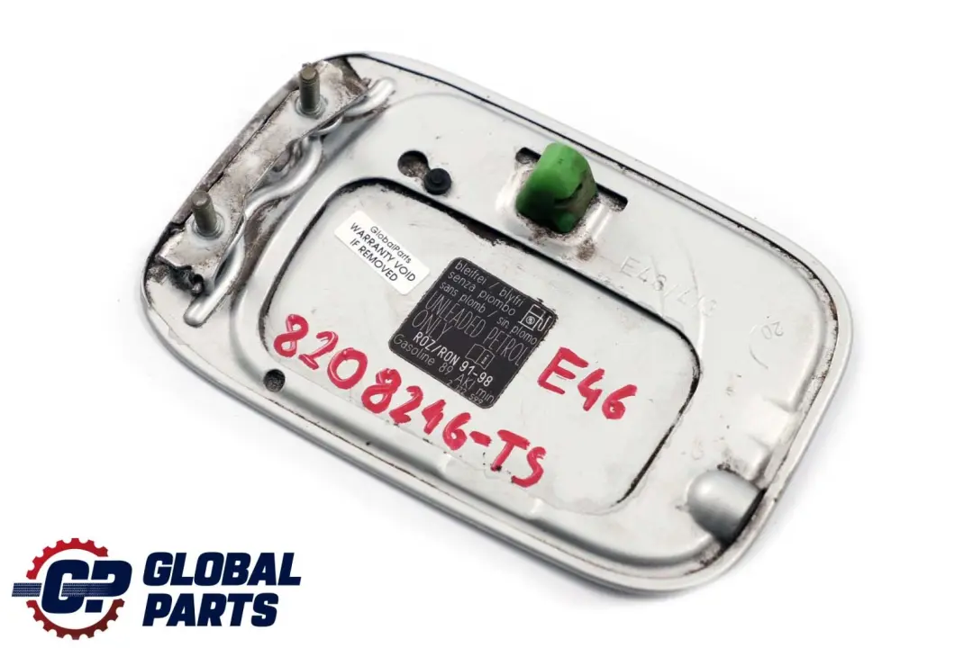 BMW 3 Series E46 Saloon Touring Fill In Flap Fuel Filler Cover Cap Titansilber - SKU 8208246-TS - Part number 8208246