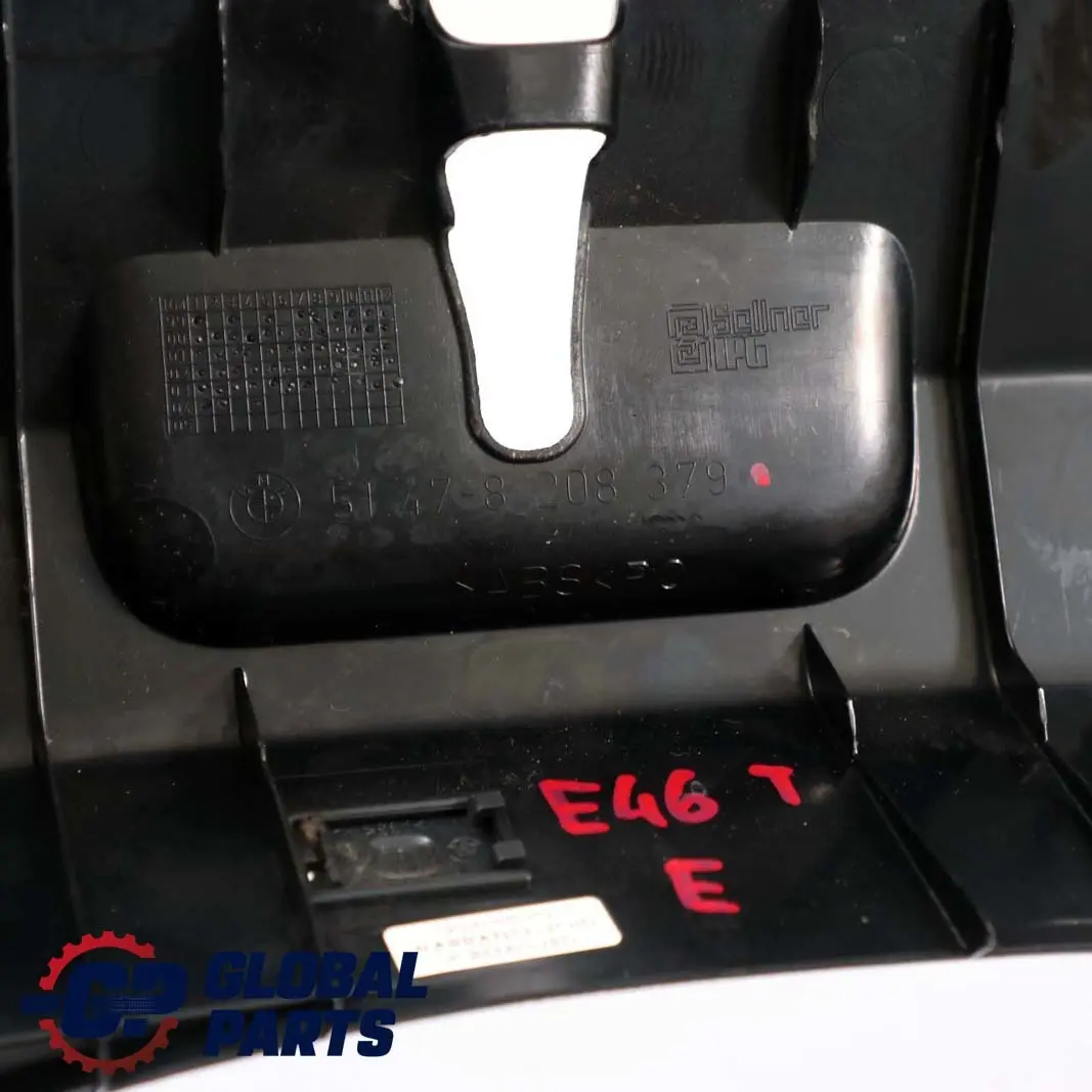 BMW 3 er E46 Touring Blende Ladekante Schwarz - SKU 8208379 - Teilenummer 8208379