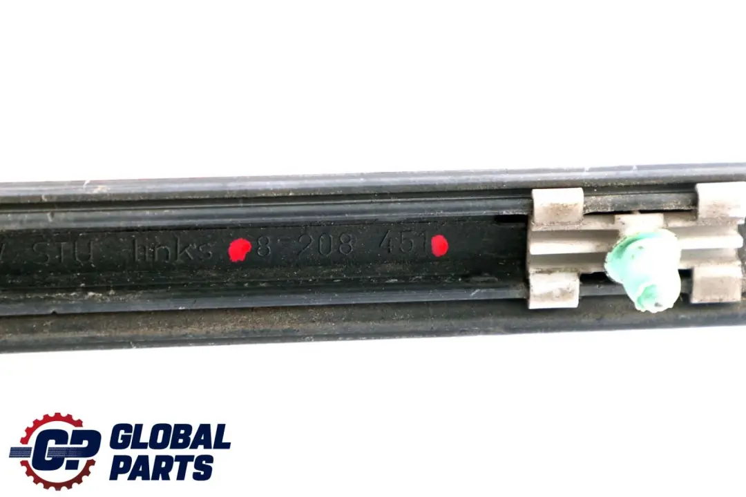 BMW E46 Puerta Trasera Izquierda Moldura Tira Embellecedora Negro - SKU 8208451 - Número de pieza 8208451