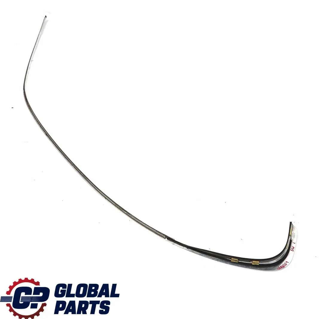 Left Door N/S Roof Moulding Trim Strip Chrome to BMW 3 Series E46 Saloon with Part number 8208501 BMW 3 Series E46 Saloon Left Door N/S Roof Moulding Trim Strip Chrome - SKU 8208501 - Part number 8208501