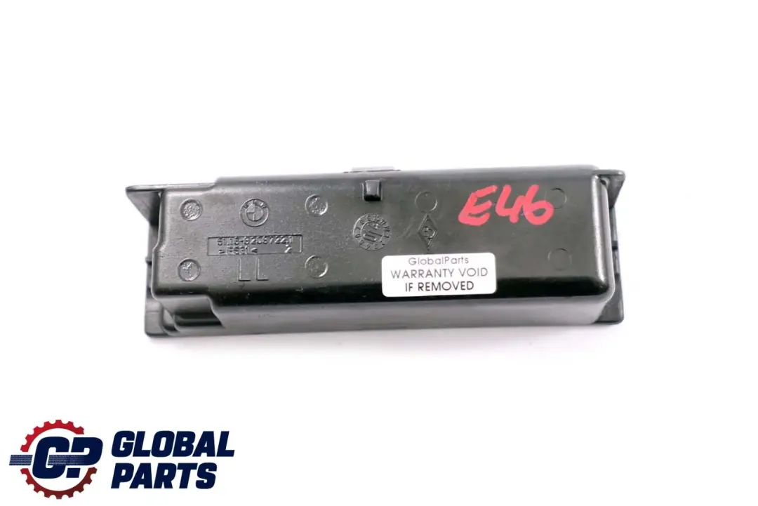 Insert Cendrier Allume Cigare BMW E46 E63 E64 Centrale Avant Cendrier pour à propos du numéro de pièce 8208722 Insert Cendrier Allume Cigare BMW E46 E63 E64 Centrale Avant Cendrier - SKU 8208722 - Numéro de pièce 8208722