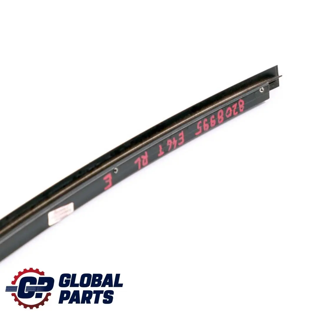 BMW 3 Series E46 Touring Window Guide Web Cover Left N/S Rear Black - SKU 8208995 - Part number 8208995