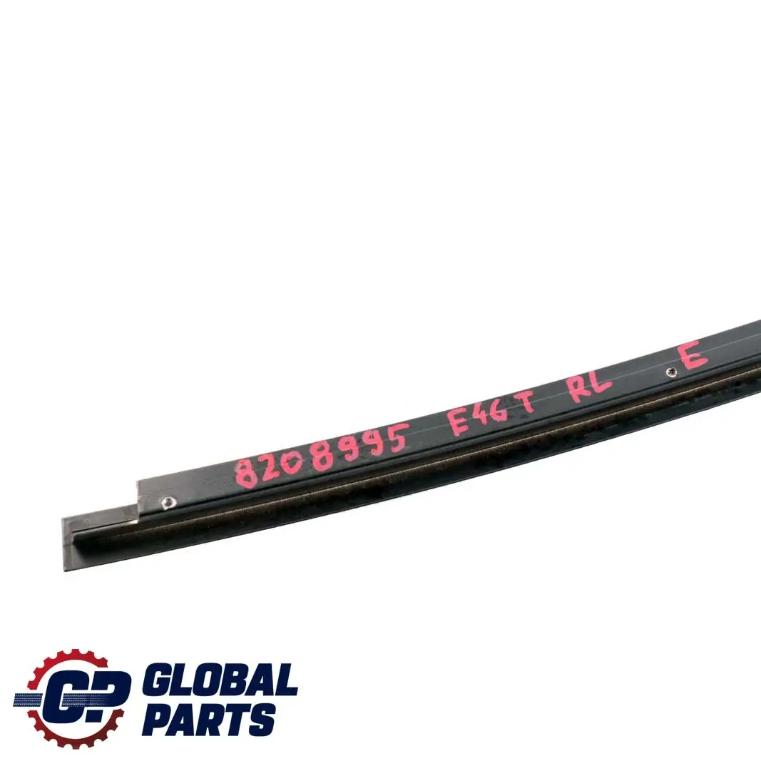 BMW 3 Series E46 Touring Window Guide Web Cover Left N/S Rear Black - SKU 8208995 - Part number 8208995