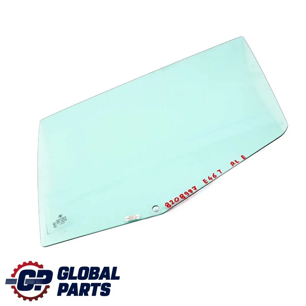 Fenetre Laterale Vert Porte Arriere Gauche pour BMW E46 Touring à propos du numéro de pièce 8208997 BMW E46 Touring Fenetre Laterale Vert Porte Arriere Gauche - SKU 8208997 - Numéro de pièce 8208997