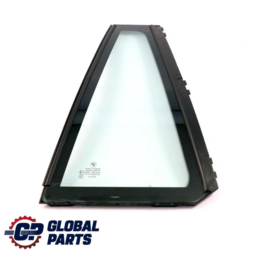 BMW 3 Series E46 Touring Side Fixed Window Glass Green Door Rear Left N/S AS2 - SKU 8209005 - Part number 8209005