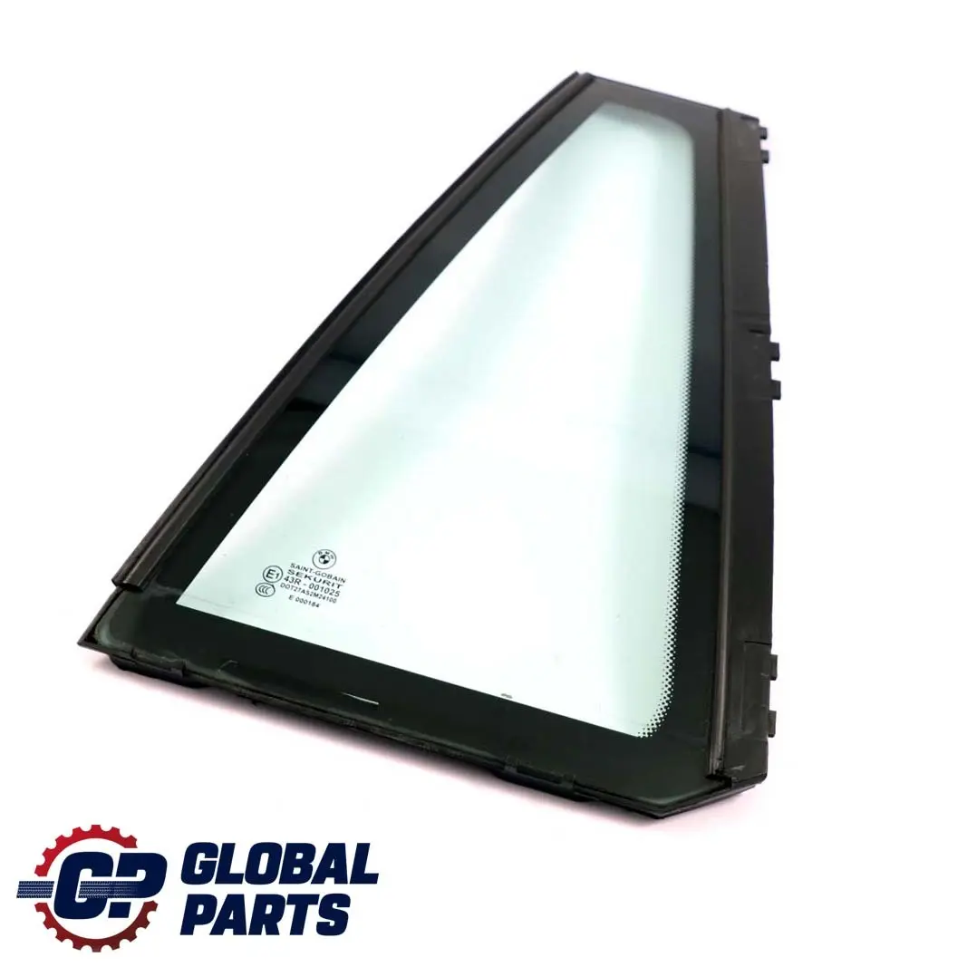 BMW 3 Series E46 Touring Side Fixed Window Glass Green Door Rear Left N/S AS2 - SKU 8209005 - Part number 8209005