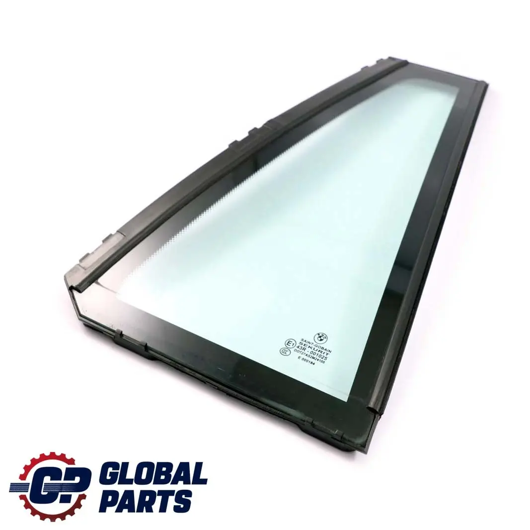 Ventana Lateral Fija Vidrio Verde Puerta Trasera Derecha AS2 para BMW E46 Touring con número de pieza 8209006 BMW E46 Touring Ventana Lateral Fija Vidrio Verde Puerta Trasera Derecha AS2 - SKU 8209006 - Número de pieza 8209006