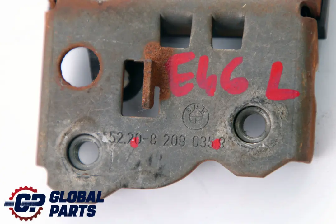 Coupé Berlina Bloccaggio Telaio Sedile Posteriore Sinistro per BMW E46 con numero di parte 8209035 BMW E46 Coupé Berlina Bloccaggio Telaio Sedile Posteriore Sinistro - SKU 8209035 - Numero di parte 8209035