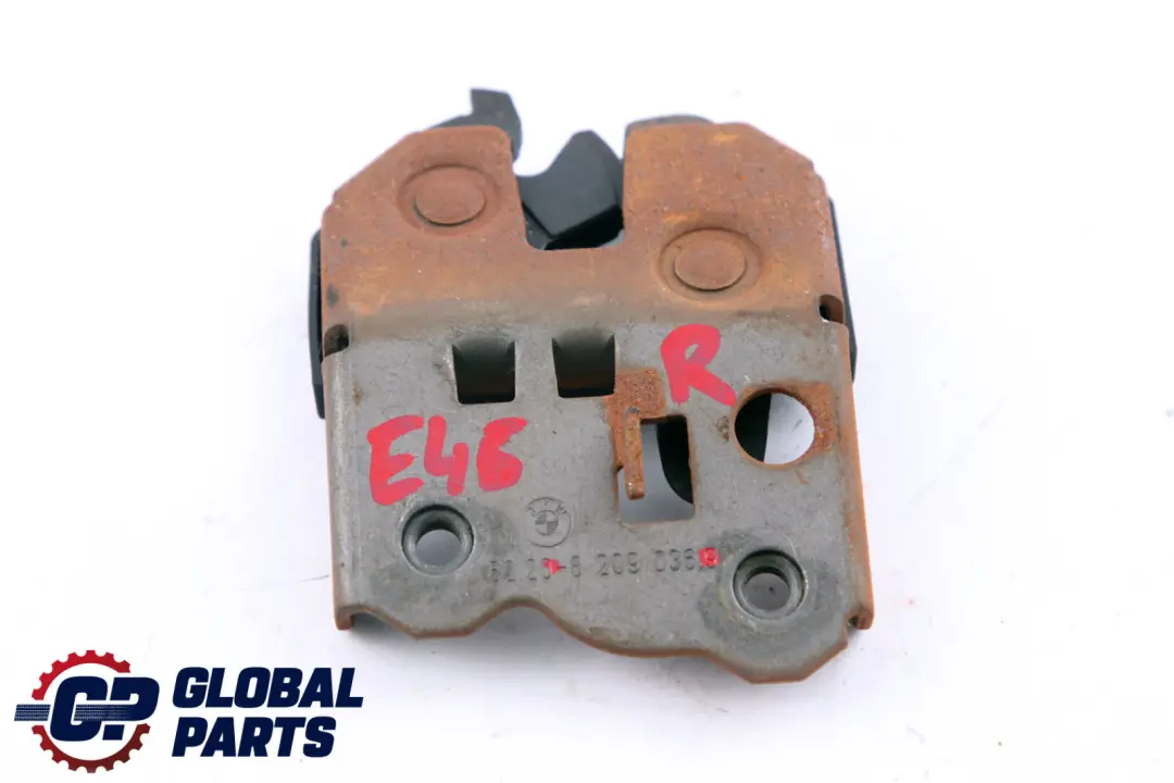 BMW E46 Catch Asiento Trasero Marco Derecho - SKU 8209036 - Número de pieza 8209036