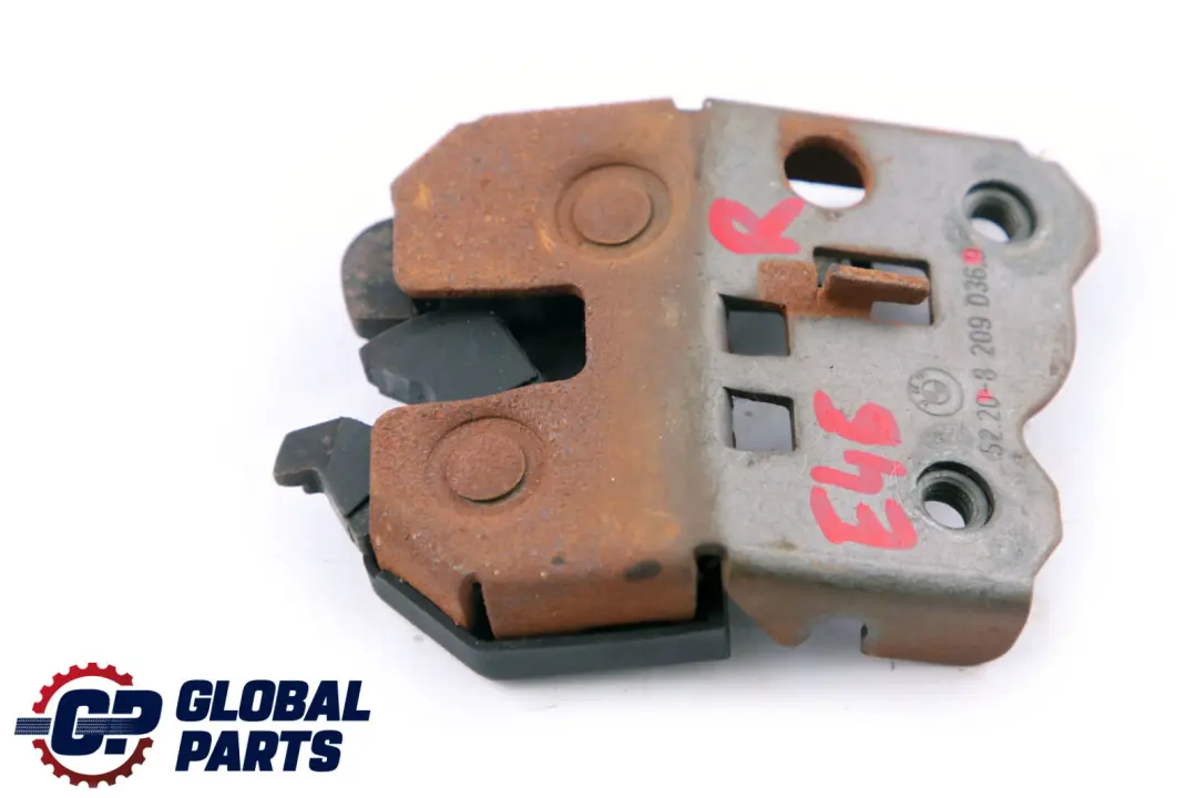 BMW E46 Catch Asiento Trasero Marco Derecho - SKU 8209036 - Número de pieza 8209036