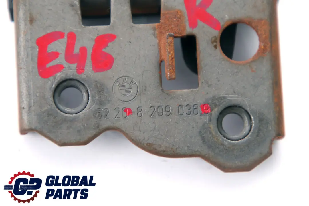 Fanghaken Rücksitzrahmen Rechts Beifahrerseite für BMW E46 mit Teilenummer 8209036 BMW E46 Fanghaken Rücksitzrahmen Rechts Beifahrerseite - SKU 8209036 - Teilenummer 8209036