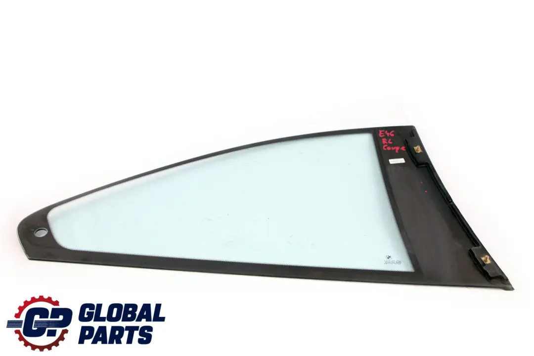 BMW E46 Coupé Vitre Custode Porte Gauche Verte AS2 - SKU 8209403 - Numéro de pièce 8209403