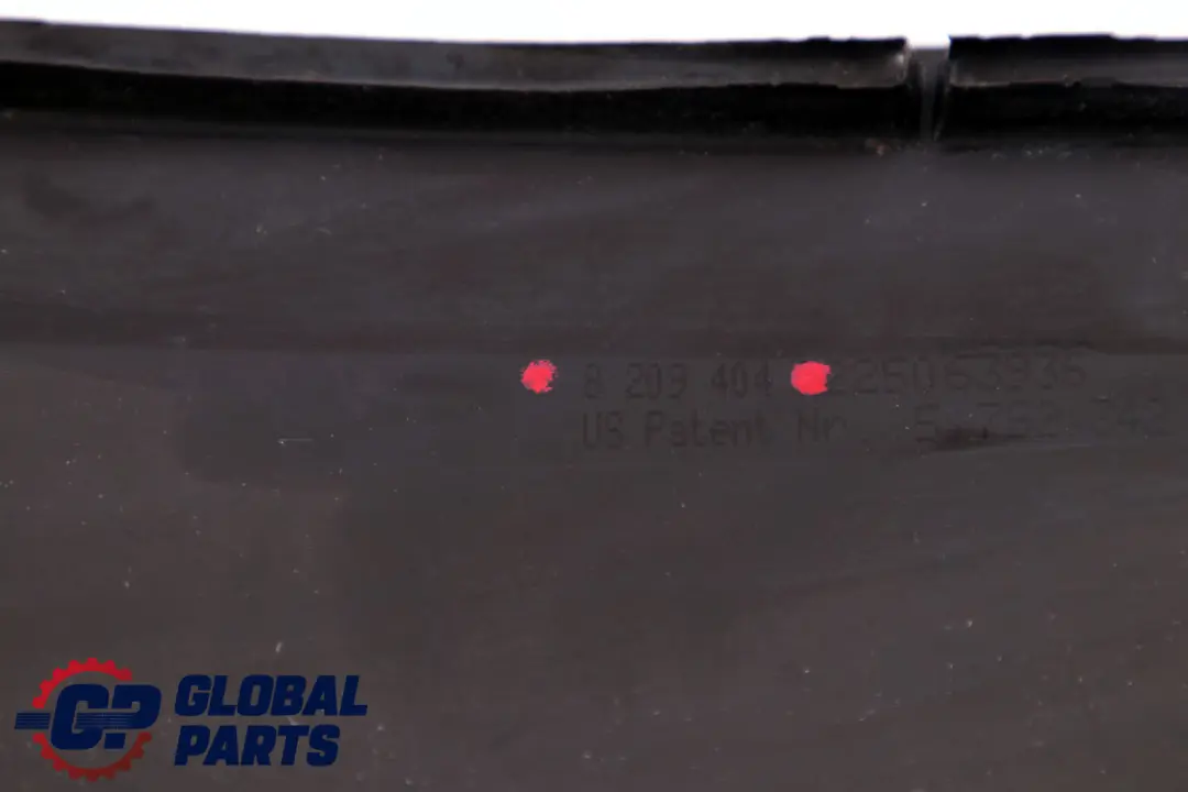 BMW E46 Coupe Szyba Boczna Wentylacyjna Zielona Prawa Tylna Tył AS2 - SKU 8209404 - Numer Części 8209404