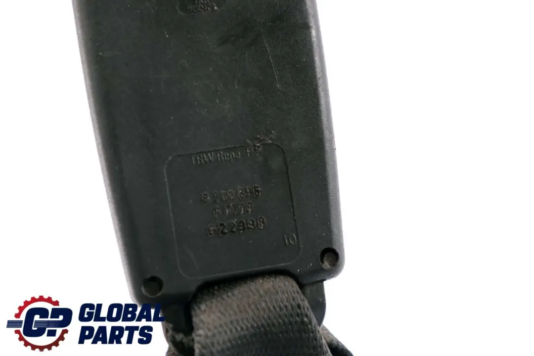 Lower Belt Buckle Rear Center to BMW E39 with Part number 8209836 BMW E39 Lower Belt Buckle Rear Center - SKU 8209836 - Part number 8209836